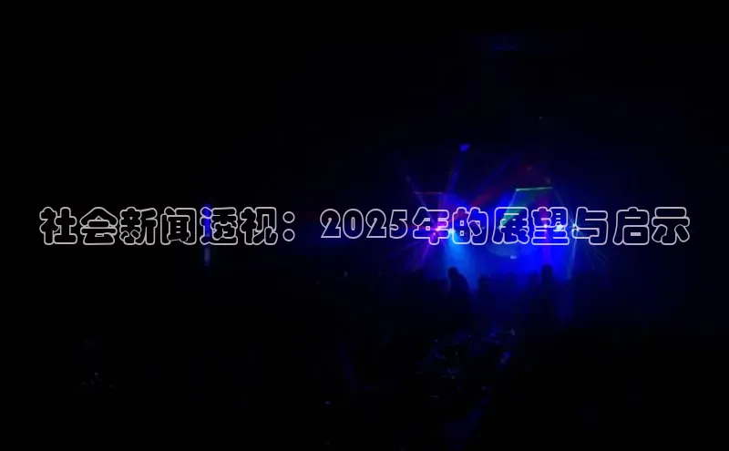 社会新闻透视：2025年的展望与启示